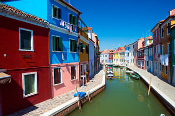 Obraz na płótnie Canvas Burano city near Venice, Italy