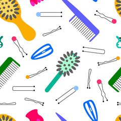 combs and hair clips and hair barrettes