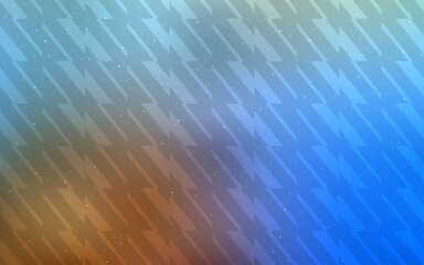 Obraz premium Light Blue, Yellow vector background with straight lines. Modern geometrical abstract illustration with Lines. Template for your beautiful backgrounds.
