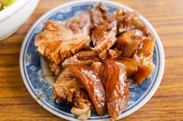pork with soy sauce
