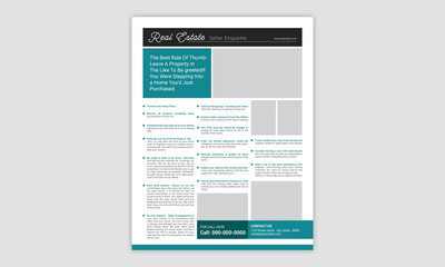 Seller Etiquette Flyer