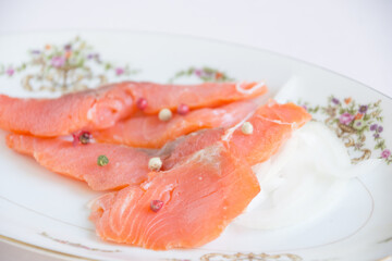 スモークサーモン