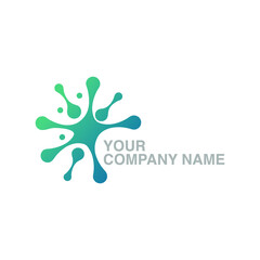 Dna logo, Chemical, Molecule, Links dot logo, Dna vector, Chemistry icons