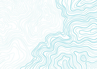 topographic map vector illustration abstract height lines isolated on a white background