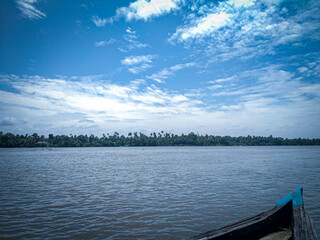 boat on the river