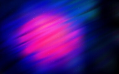 Obraz premium Dark Pink, Blue vector layout with cosmic stars. Shining illustration with sky stars on abstract template. Template for cosmic backgrounds.