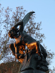 Fountain of the Fallen Angel, Madrid