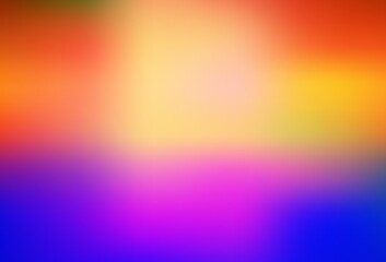 Obraz premium Light Blue, Yellow vector abstract blurred background.