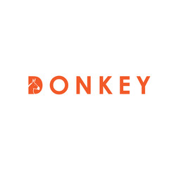 T-shirt vector design that says donkey