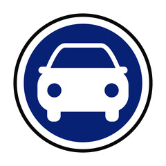 parking space, parking zone, traffic sign vector