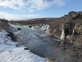 Waterfall in Iceland