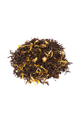 loose tea from different packs of Ceylon tea with the addition of various supplements
