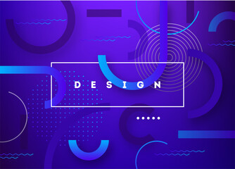 Liquid color background design. Fluid gradient shapes futuristic poster illustration. Eps10 vector.