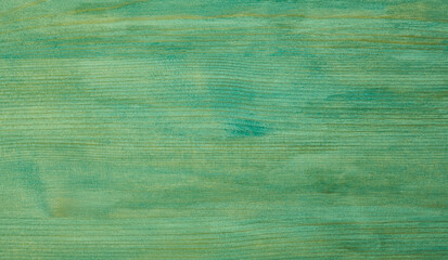 green wooden background with copy space, wood texture