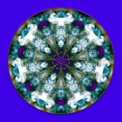mandala abstract seamless pattern didgital art
