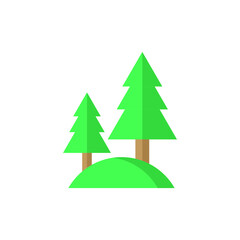 Obraz premium Farm Theme Simple Flat Icon