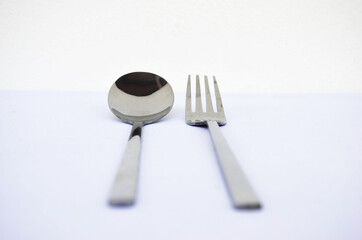 Spoon and rehearse photos with white background.