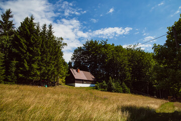 The Moravian Beskydy Mountains are beautiful and very interesting for tourists