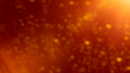 Multicolored defocused bokeh lights background - horizontal wallpaper, poster. Stylish, festive and elegance shot. Trendy colors. Illuminated, lights, glitter effects. Celebrative decoration.