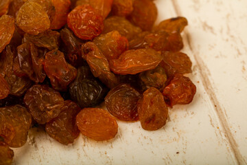 Raisin heap