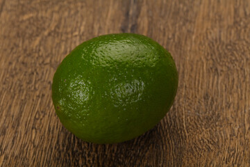 Ripe green lime