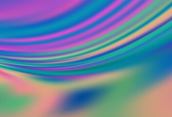 Fototapeta premium Light Pink, Blue vector blurred and colored pattern.