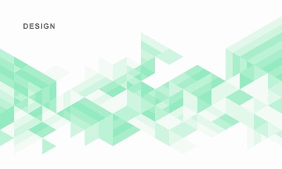 Fototapeta premium Abstract geometric technological background. Vector creative design.