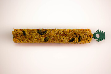 pressed food for rodents with vitamins