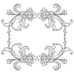 
UPLOAD
UPLOAD
100%
18

Classical baroque vector of vintage element for design. Decorative design element filigree calligraphy vector. You can use for wedding decoration of greeting card and laser cut