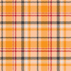 Classical checkered tartan pattern.