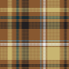 Classical checkered tartan pattern.