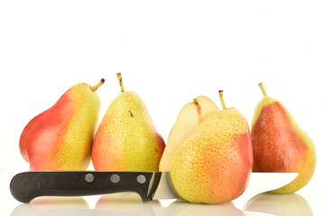 pear on white background