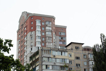 Fototapeta premium apartment building in the city