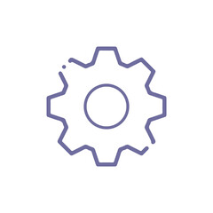Pictograph of gear. Symbol settings.Cogwheel.Gear with wolrd of wheel