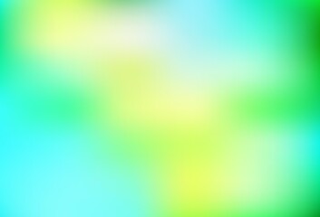 Light Blue, Green vector background with bent lines.