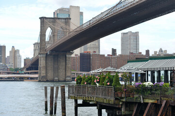 Brooklyn bridge, NYC. United States of America