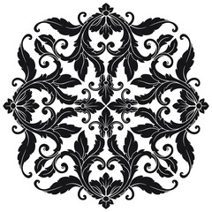 Classical baroque vector of vintage element for design. Decorative design element filigree calligraphy vector. You can use for wedding decoration of greeting card and laser cutting.