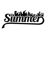 Design Summer Palmen Jahreszeit Sonnenschein