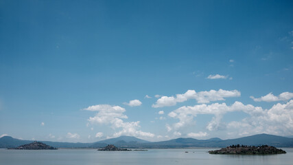 Tres islas del lago de Ptazcuaro