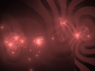 Imaginatory fractal background Image
