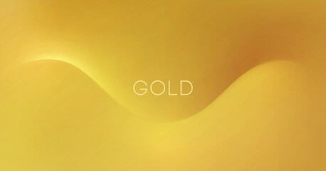 Abstract golden vector background, for design brochure, website, flyer. Smooth gold wallpaper for certificate, presentation, landing page