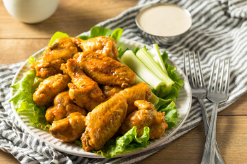 Homemade Spicy Buffalo Chicken Wings