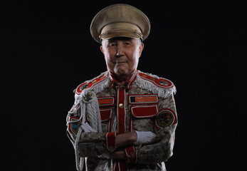 portrait of an old general