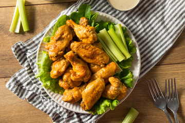 Homemade Spicy Buffalo Chicken Wings