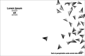 
Triangular background.