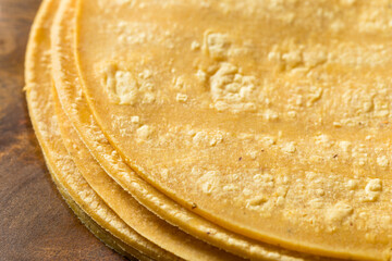 Fresh Homemade Corn Tortillas