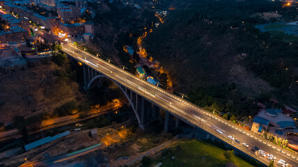 highway in the night