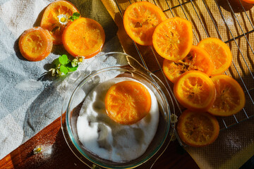 Candied Orange Slices  - Traditional Homemade Confectionary