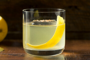 Boozy Clarified English Milk Punch