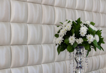bouquet of white roses